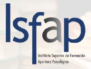 Logo de Isfap - Instituto Superior de Formación Apertura Psicológica